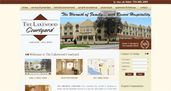 Desktop Screenshot of lakewoodcourtyard.com